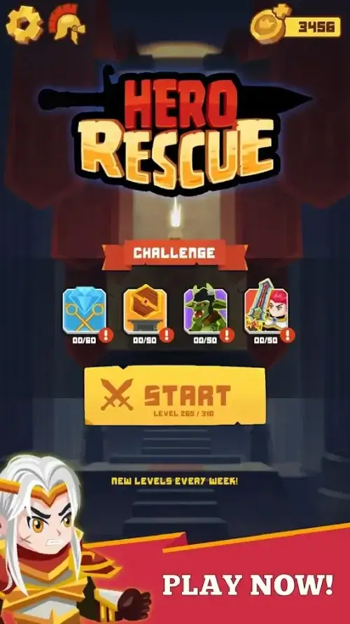 Hero Rescue v1.3.7 MOD APK (Unlimited Coins, Hearts)