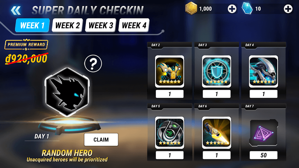 Heroes Infinity Premium v1.38.0 MOD APK (Unlimited Money)