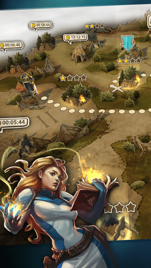 Heroes of Destiny v2.4.4 MOD APK (Unlimited Silver Coin, Crystal)
