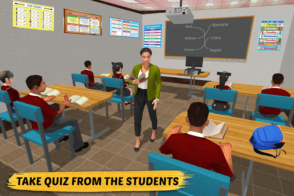 High School Teacher Games Life v1.22 MOD APK (Unlock All Levels)