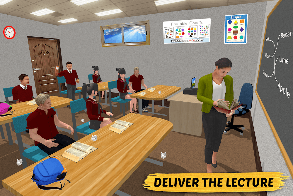 High School Teacher Games Life v1.22 MOD APK (Unlock All Levels)