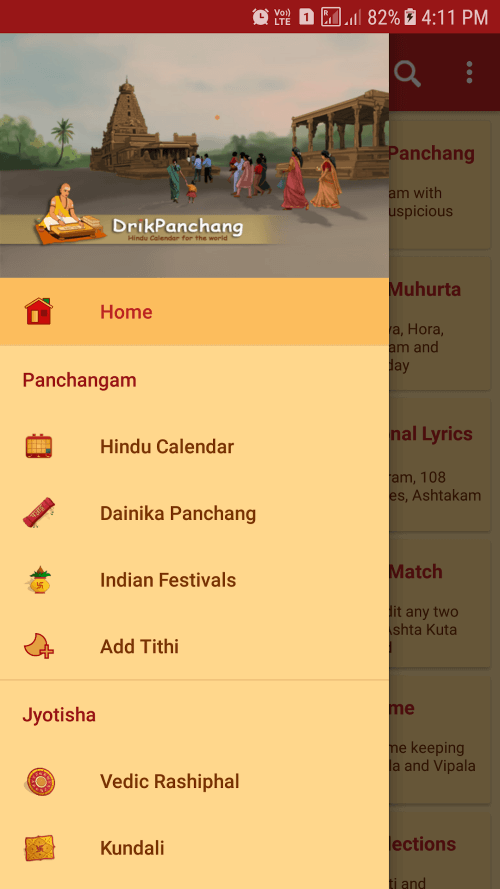 Drik Panchang v2.6.2 MOD APK (Premium Unlocked)