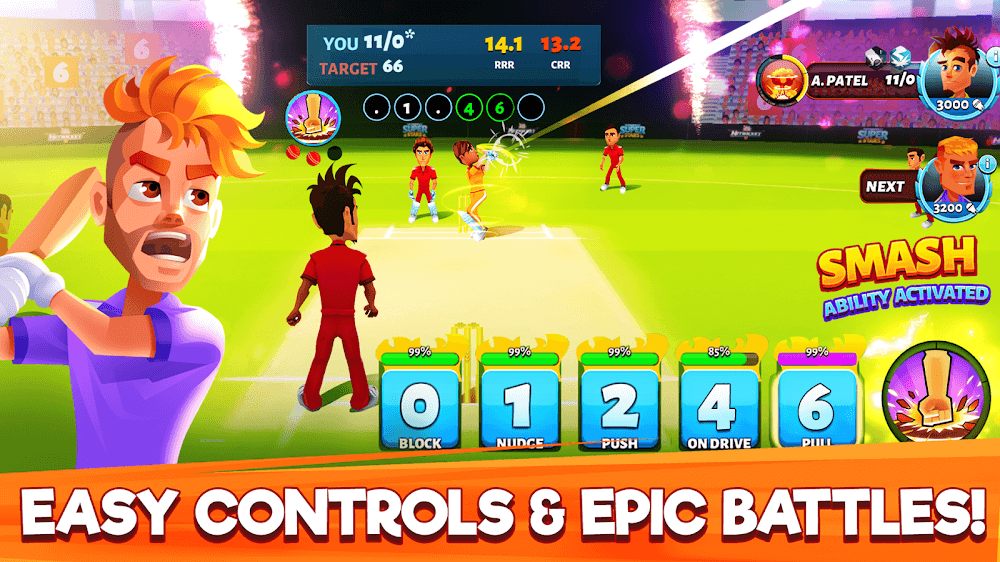 Hitwicket Superstars v12.4.1 MOD APK (Menu, Unlimited Energy, Easy Win)