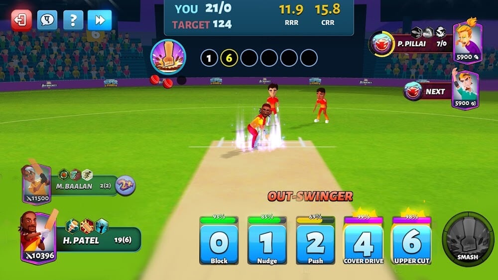 Hitwicket Superstars v12.4.1 MOD APK (Menu, Unlimited Energy, Easy Win)