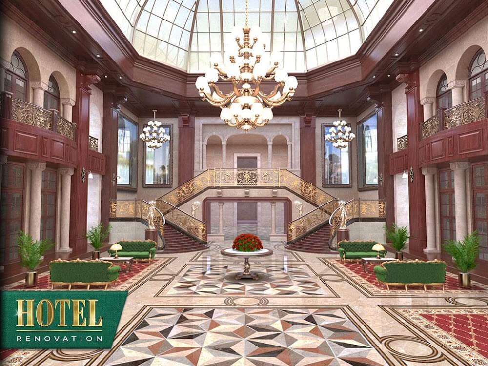 Home Design - Hotel Renovation v3.6.4 MOD APK (Unlimited Coins, Jewels, Lives)