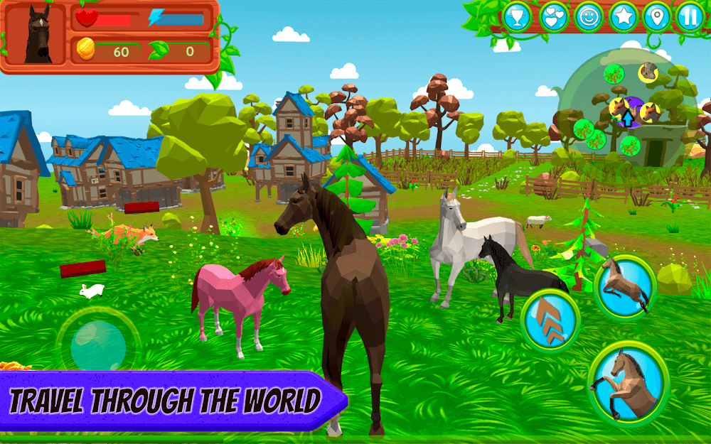 Horse Family v1.063 MOD APK (Unlimited Coins, Foods)