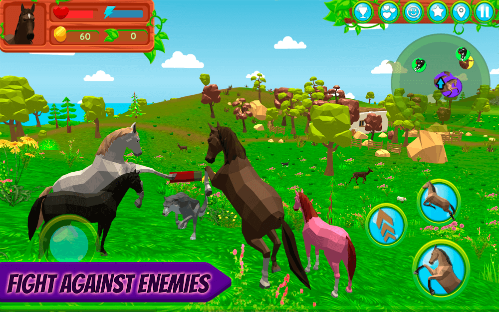Horse Family v1.063 MOD APK (Unlimited Coins, Foods)