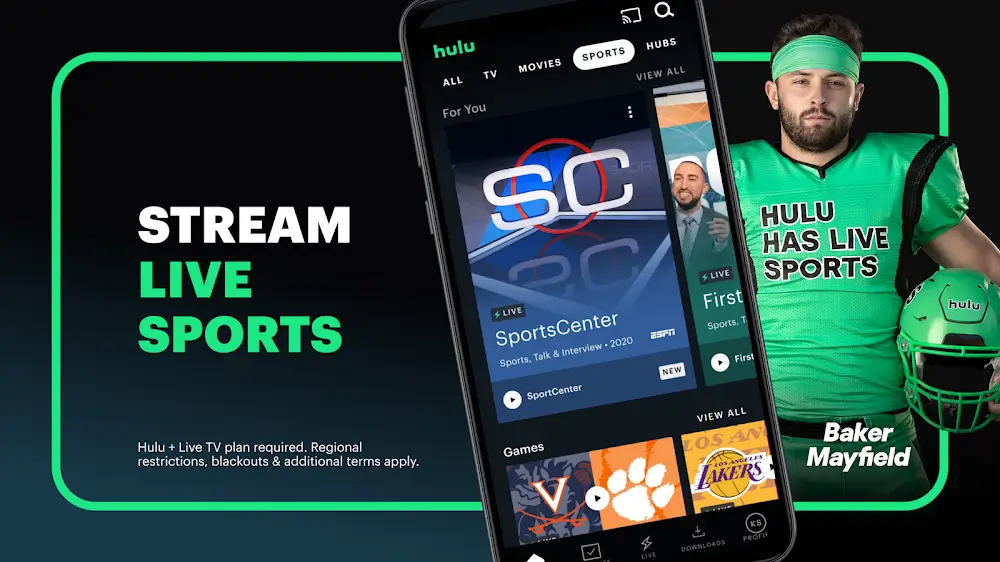 Hulu v6.20.99 MOD APK (Premium Unlocked)