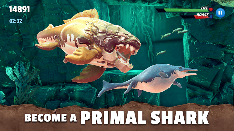 Hungry Shark Primal v0.1.6 MOD APK (Unlimited Money)