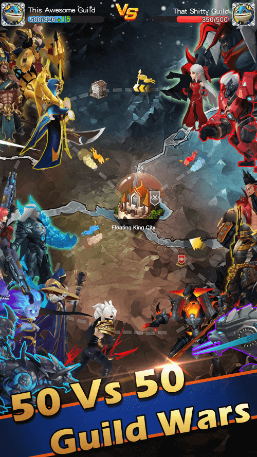 Hyper Heroes v1bbb10831 MOD APK (Damage/Defense Multiplier)