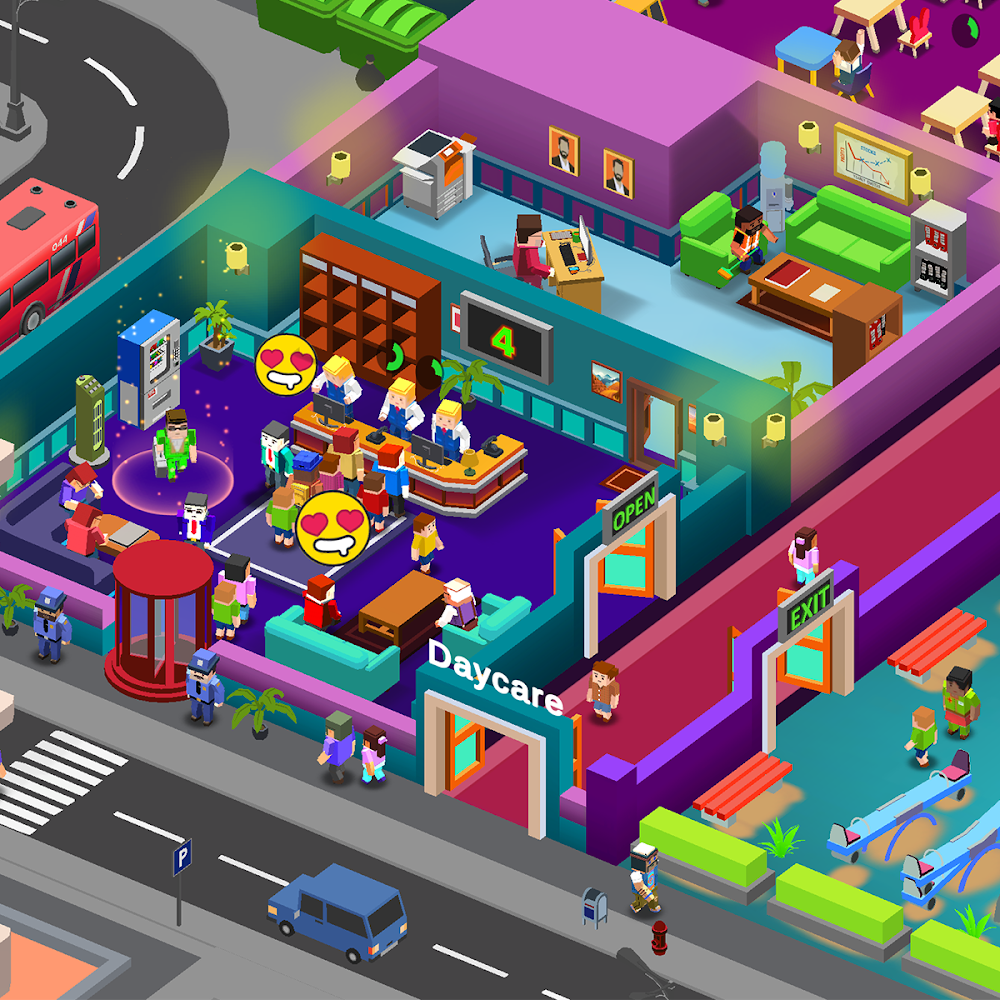 Idle Daycare Tycoon v7.2.6 MOD APK (Free Rewards)