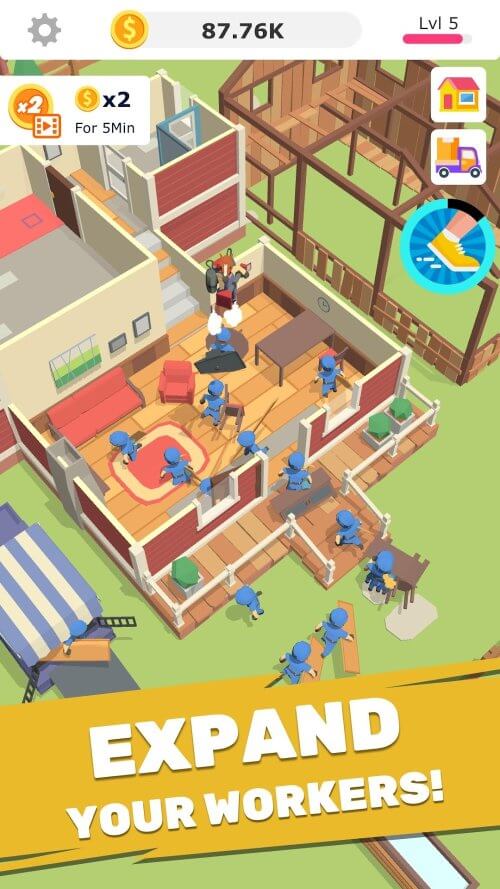 Idle Decoration Inc v1.1.86 MOD APK (Unlimited Money)
