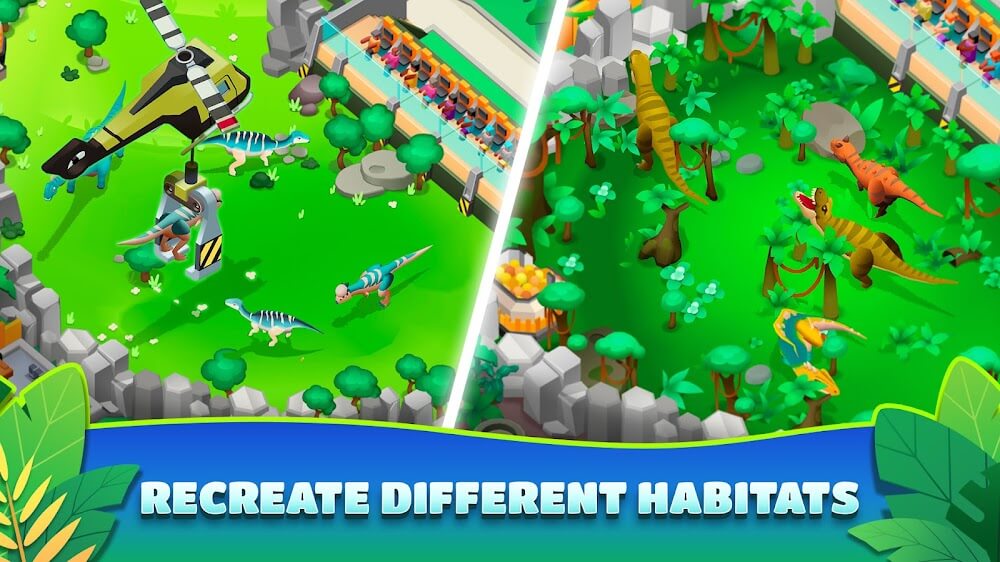 Idle Dinosaur Park Tycoon MOD APK v2.0.8 (Unlimited Money)