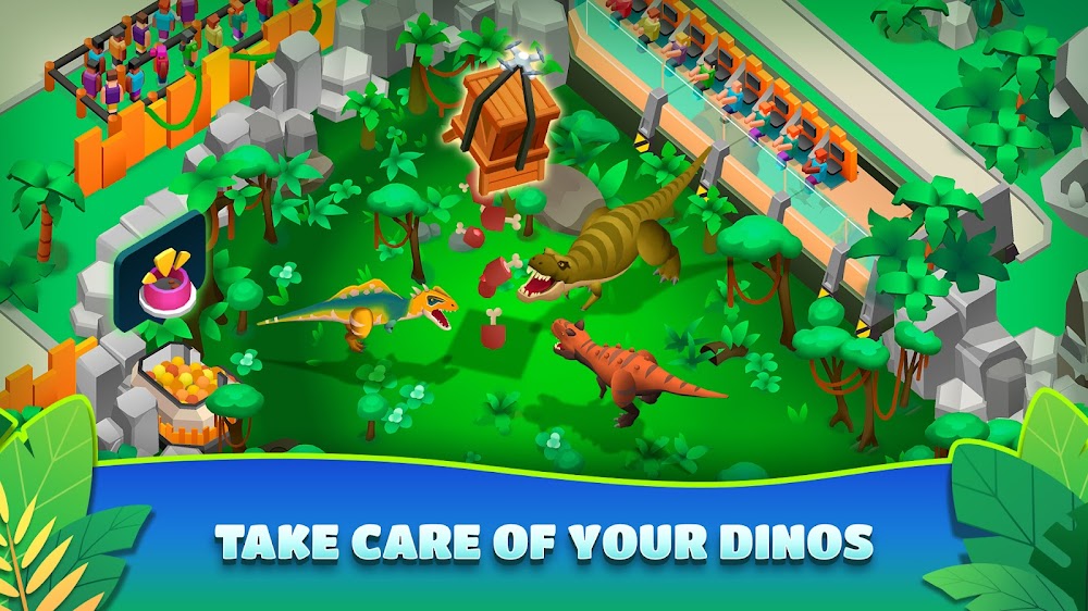 Idle Dinosaur Park Tycoon MOD APK v2.0.8 (Unlimited Money)