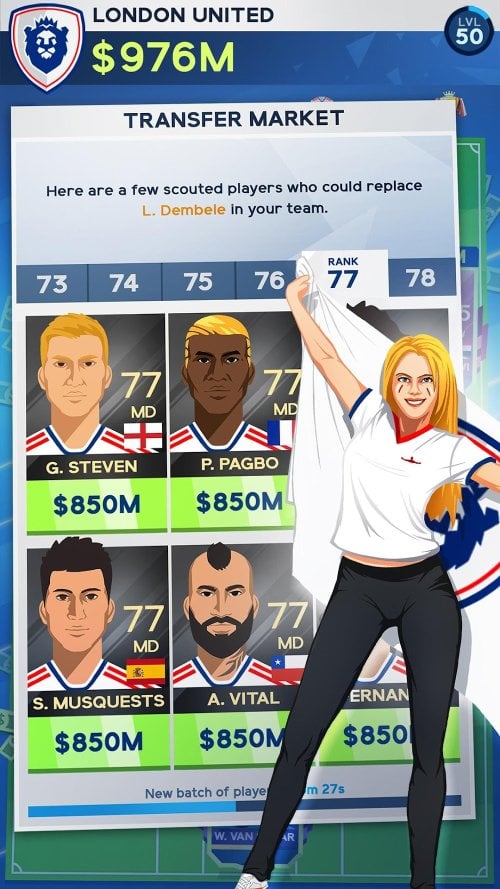 Idle Eleven - Soccer tycoon v1.53.1 MOD APK (Unlimited Money)
