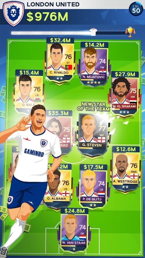 Idle Eleven - Soccer tycoon v1.53.1 MOD APK (Unlimited Money)