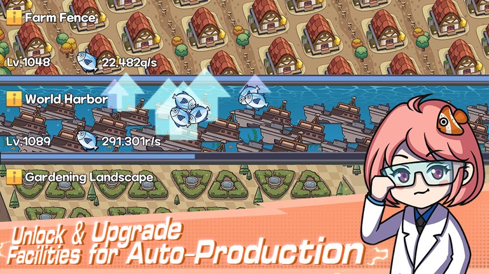 Idle Fishing Tycoon v1.0.13 MOD APK (Damage Multiplier, Free In-App Purchase)