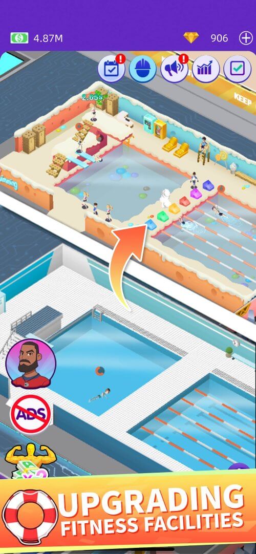 Idle GYM Sports v1.93 MOD APK (Unlimited Money)