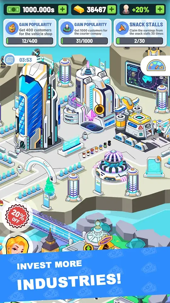 Idle Investor Tycoon MOD APK v2.6.9 (Unlimited Money)