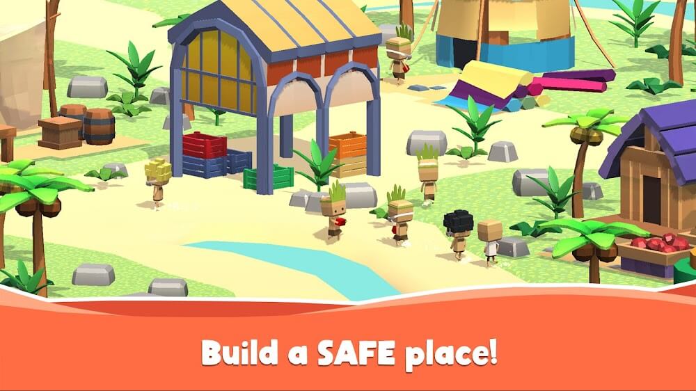 Idle Island Tycoon: Survival v2.8.4 MOD APK (Unlimited Materials, Diamonds)