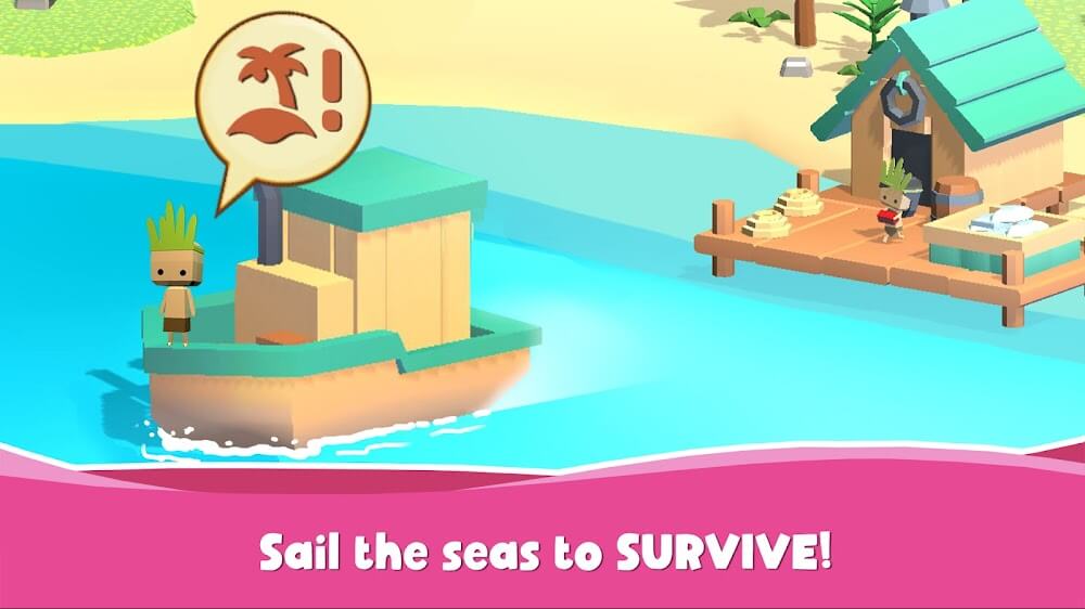Idle Island Tycoon: Survival v2.8.4 MOD APK (Unlimited Materials, Diamonds)