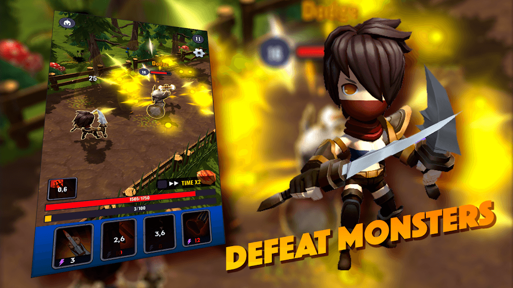 Idle Knight: Nonstop RPG v1.0.8 MOD APK (God Mode)