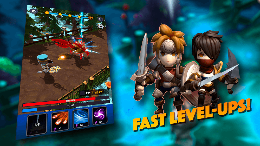 Idle Knight: Nonstop RPG v1.0.8 MOD APK (God Mode)