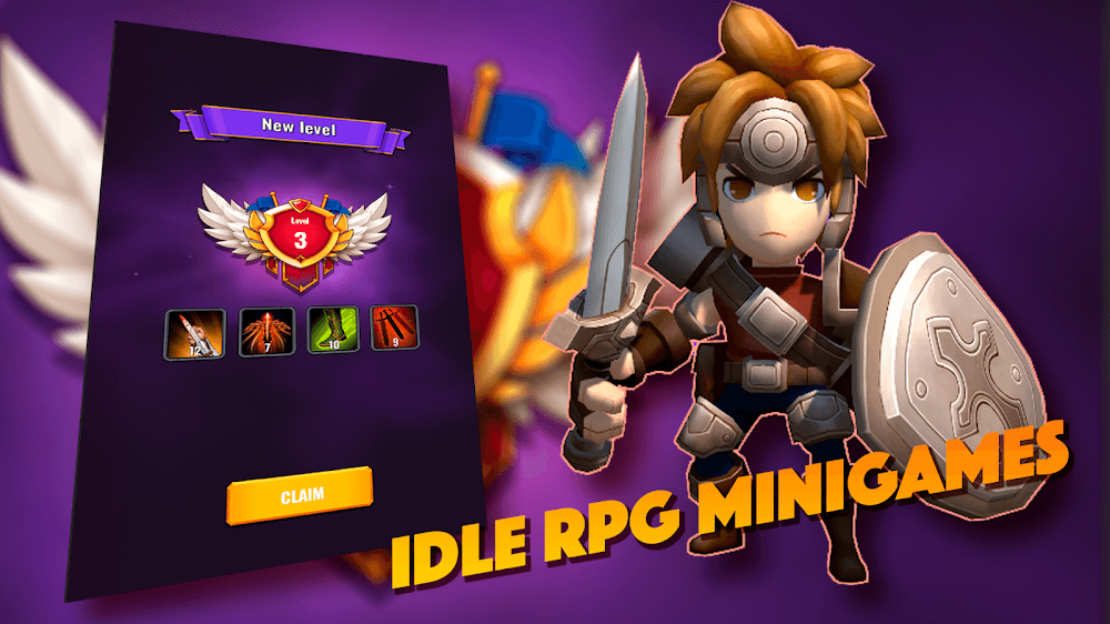 Idle Knight: Nonstop RPG v1.0.8 MOD APK (God Mode)