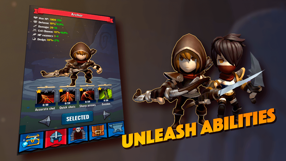 Idle Knight: Nonstop RPG v1.0.8 MOD APK (God Mode)