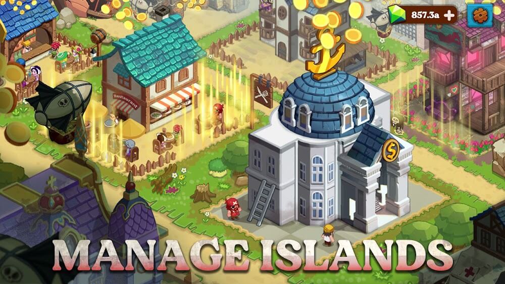 Idle Pirate - Deep Sea Tycoon v1.0.9 MOD APK (Unlimited Gold, Diamonds, Rum)