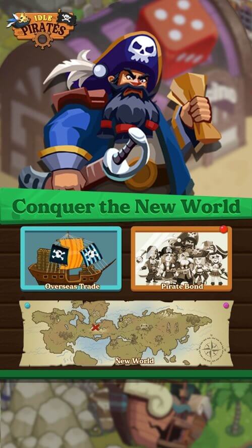 Idle Pirate - Endless Treasure v1.0.10 MOD APK (Unlimited Money)