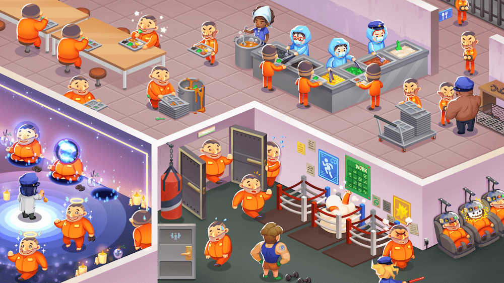 Idle Prison Tycoon v1.0.56 MOD APK (Unlimited Gems)