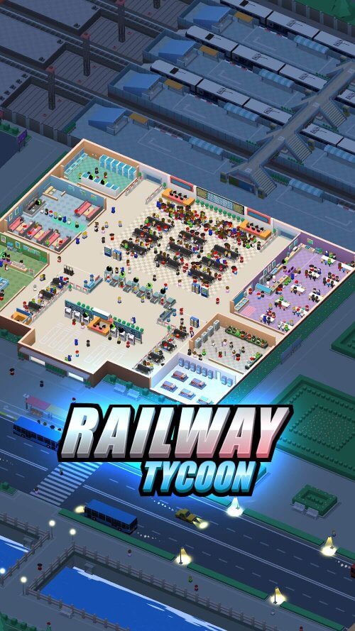 Idle Railway Tycoon v1.570.5086 MOD APK (Unlimited Money/Reward Ads)