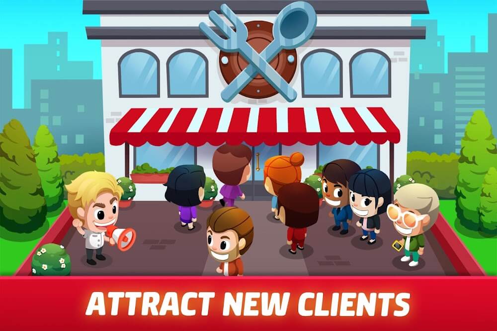 Idle Restaurant Tycoon v1.49.0 MOD APK (Unlimited Money)