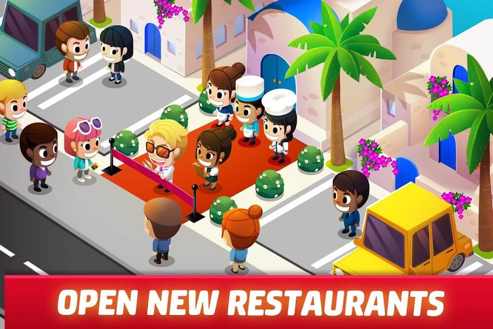 Idle Restaurant Tycoon v1.49.0 MOD APK (Unlimited Money)