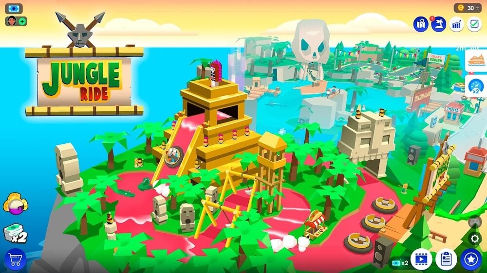 Idle Theme Park Tycoon v8.5.0 MOD APK (Unlimited Money)