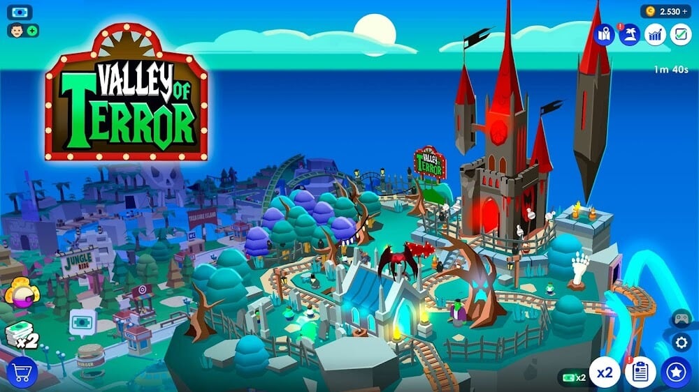 Idle Theme Park Tycoon v8.5.0 MOD APK (Unlimited Money)