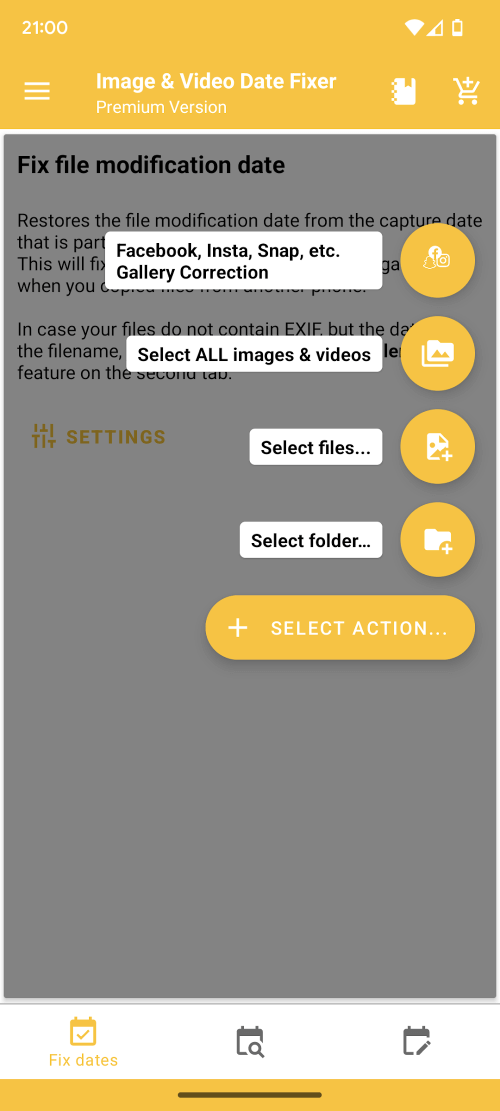 Image & Video Date Fixer v2.40.5 MOD APK (Premium Unlocked)