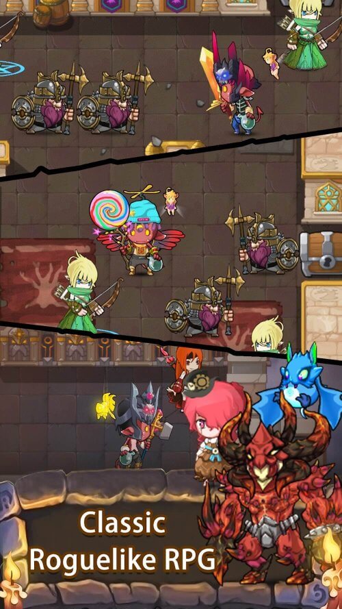 iMonster Classic - Hero Advent v1.4.1 MOD APK (Damage, Defense Multiplier)