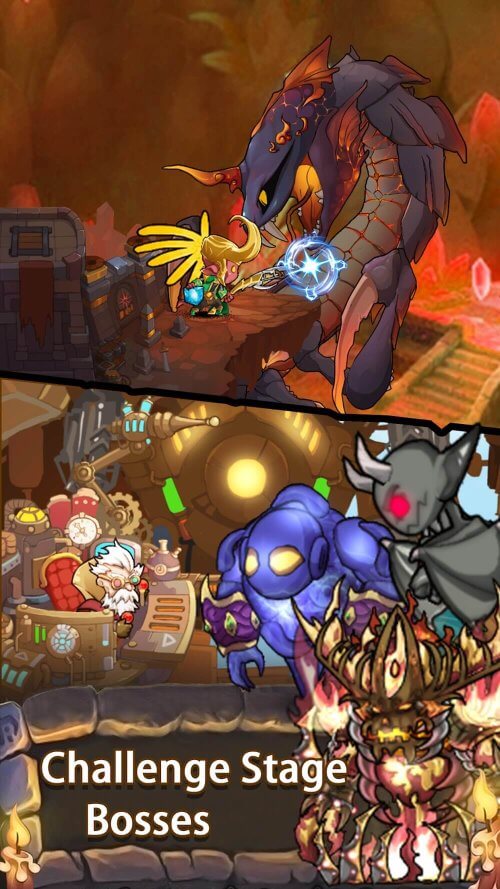 iMonster Classic - Hero Advent v1.4.1 MOD APK (Damage, Defense Multiplier)