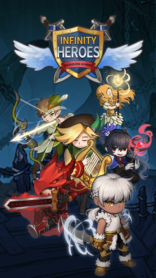 Infinity Heroes Idle RPG v2.7.3 MOD APK (One Hit Kill, God Mode, Unlimited Skills)