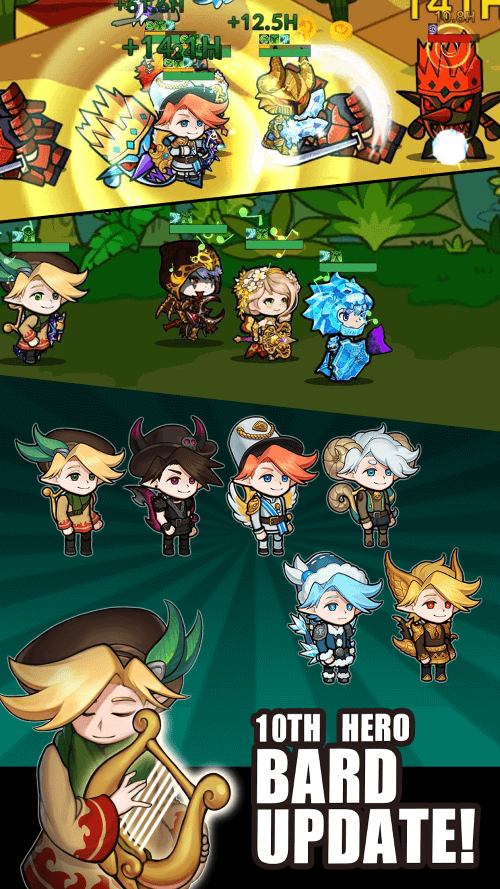 Infinity Heroes Idle RPG v2.7.3 MOD APK (One Hit Kill, God Mode, Unlimited Skills)