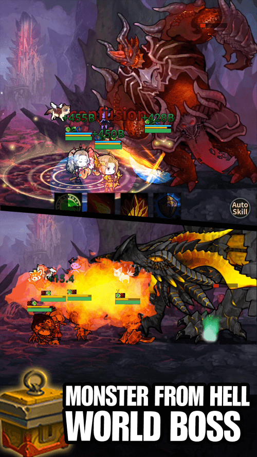 Infinity Heroes Idle RPG v2.7.3 MOD APK (One Hit Kill, God Mode, Unlimited Skills)