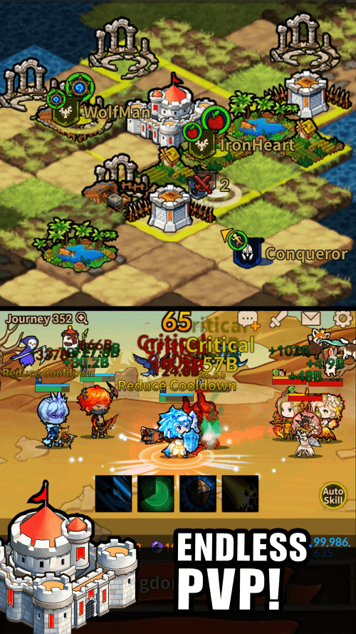 Infinity Heroes Idle RPG v2.7.3 MOD APK (One Hit Kill, God Mode, Unlimited Skills)