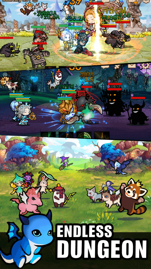 Infinity Heroes Idle RPG v2.7.3 MOD APK (One Hit Kill, God Mode, Unlimited Skills)