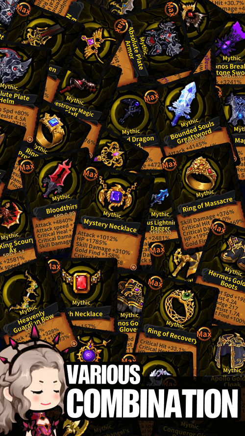 Infinity Heroes Idle RPG v2.7.3 MOD APK (One Hit Kill, God Mode, Unlimited Skills)