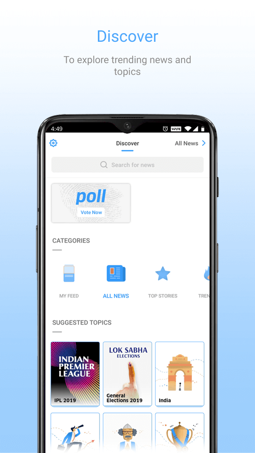 Inshorts v6.12.1 MOD APK (AdFree)