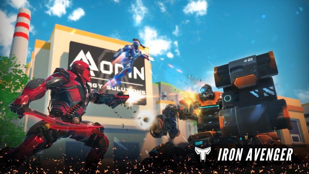 Iron Avenger Origins RPG v6.43 MOD APK (Menu, God Mode, Dumb Enemy)
