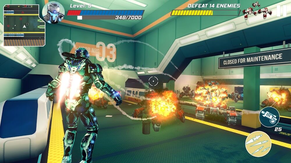 Iron Avenger Origins RPG v6.43 MOD APK (Menu, God Mode, Dumb Enemy)