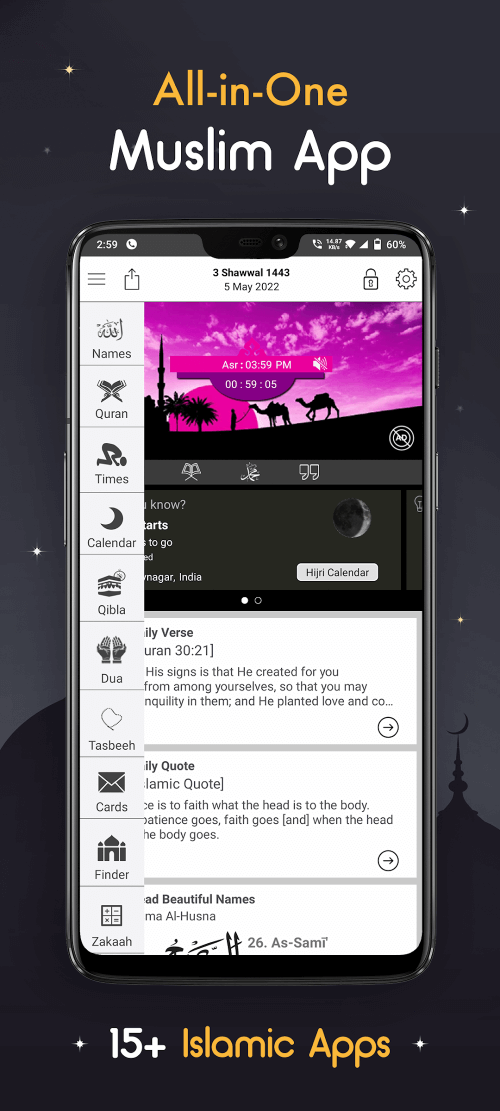 Islamic Calendar v5.19 MOD APK (Premium Unlocked)